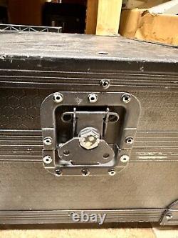 ProX DJ Case for Two Turntables and 10 Mixer Rane please read details