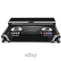 ProX Road Case for Pioneer DDJ SZ Silver Black with Laptop Glide and Wheels