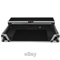 ProX Road Case for Pioneer DDJ SZ Silver Black with Laptop Glide and Wheels