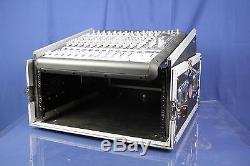 ProX Slant Mixer and Rack Effects power amp Case Pro X T6MRSS