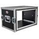 ProX T-6RSP14 ATA Road Case For Amp Rack with6U Space 14 Depth Shockproof+Handles