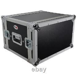 ProX T-6RSP14 ATA Road Case For Amp Rack with6U Space 14 Depth Shockproof+Handles