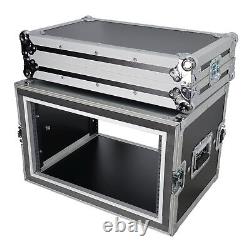 ProX T-6RSP14 ATA Road Case For Amp Rack with6U Space 14 Depth Shockproof+Handles