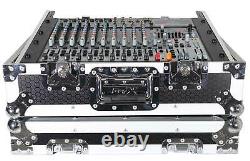 ProX T-MC Top Load Rackmount Mixer Case for 19 Inch DJ Mixer With 10U Top Slant
