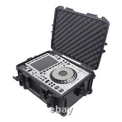 ProX UltronX Water Tight Case For CDJ-3000/12 Mixers/Yamaha DM3 withHandle+Wheels