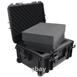ProX VaultX Medium Universal Watertight DJ Case Pull Handel & Wheels