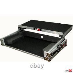 ProX X-MXTPRO3LT Travel Flight Case For Mixtrack Pro 3 with Laptop Shelf