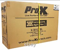 ProX X-NVLTBL Black Numark NV Controller Hard Case WithGliding Laptop Shelf