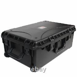 ProX XM-1101HW VaultX Large Watertight Case WithHandle, Wheels & Pluck-N-Pak Foam