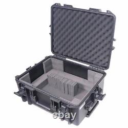 ProX XM-CDHW UltronX Watertight Case w Handle & Wheels to fit CDJ Style Unit