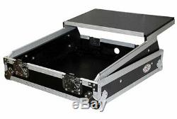 ProX XS-19MIX-LT 19 Inch Rack Mount Mixer Case with 10U Laptop Shelf