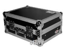 ProX XS-19MIX8U 8U Top Mount 19 Slanted Mixer Rack Mountable DJ Mobile Case