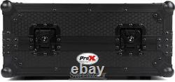 ProX XS-19MIXLTBL 10U Top-mount 19-inch Slanted DJ/Mixer Case with Removable