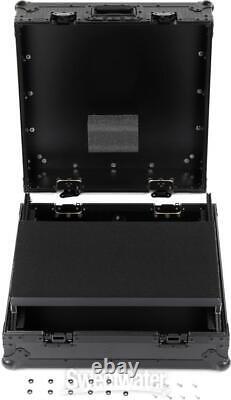 ProX XS-19MIXLTBL 10U Top-mount 19-inch Slanted DJ/Mixer Case with Removable