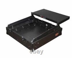 ProX XS-19MIXLTBL Rack Mount 19 Mixer Case with 10U Slant Sliding Laptop Shelf