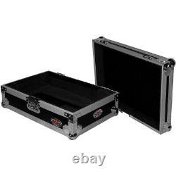 ProX XS-CD ATA-Style Flight Case for Large-Format CD & Media Player Black/Chrome