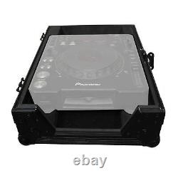 ProX XS-CD Large Format Tabletop CD/CDJ Player Flight Case Pair Black