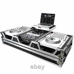 ProX XS-CDM3000WLT DJ Flight Case for Pioneer Mixer DJM-900NXS2 and 2 CDJ-3000