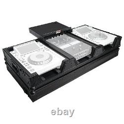 ProX XS-CDM3000WLTBL Black Coffin Case for 2X CDJ-3000 and DJM-900NXS2 idjnow