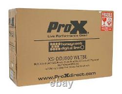 ProX XS-DDJ800 WLTBL Black Flight Road Case with Sliding Shelf 4 Pioneer DDJ-800