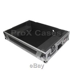ProX XS-DDJSX Black DJ Controller Hard ATA Travel Flight Case For Pioneer DDJ-SX