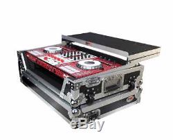 ProX XS-DDJSX WLT Pioneer DDJ-SX/2 DDJ-RX Case with Laptop Shelf & Wheels