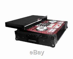 ProX XS-DDJSX WLTBL Pioneer DDJ-RX DDJ-SX2 or SX3 Case with Laptop Shelf & Wheels
