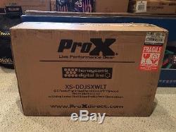 ProX XS-DDJSXWLT DJ Flight Case For Pioneer DDJ-SX2WithGliding Laptop Shelf+Wheels