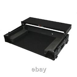 ProX XS-DDJSZWLTBL Black Pioneer DDJ-SZ Hard Case WithGliding Laptop Shelf+Wheels
