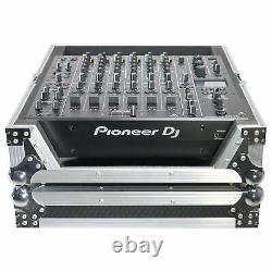 ProX XS-DJMV10 Travel Case for Pioneer DJM-V10 6 Channel Mixer Silver on Black