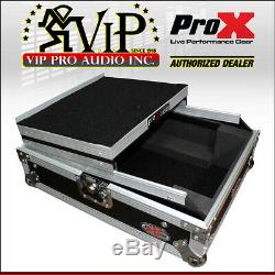 ProX XS-M12LT ATA Flight Hard Road Gig Ready Case for Large Format 12 DJ Mixer