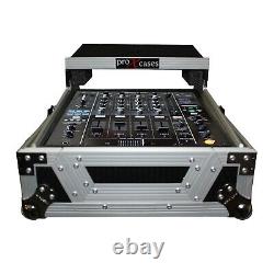 ProX XS-M12LT Large Format 12 DJ Mixer Case with Red TSA Lock