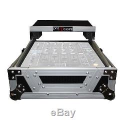 ProX XS-M12LT Large Format 12 Protective Transport DJ Mixer Case with Laptop S