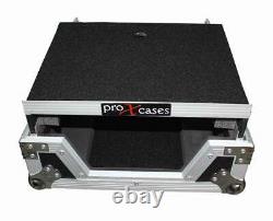 ProX XS-M12LT Universal 10 12 Mixer Case with Sliding Laptop Shelf
