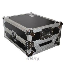 ProX XS-M12LT Universal 12 DJ Mixer ATA300 Flight Hard Case With Laptop Shelf