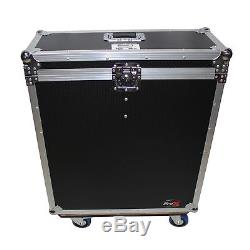 ProX XS-PRE24DHW Flight Case with Doghouse+Wheels for PreSonus StudioLive 24.4.2AI
