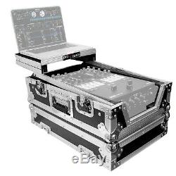 ProX XS-RANE72LT 11 DJ Mixer Road Flight Case with Laptop Shelf for Rane 72