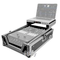 ProX XS-RANE72LT 11 DJ Mixer Road Flight Case with Laptop Shelf for Rane 72