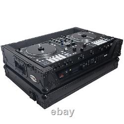 ProX XS-RANEONE WBL Flight Case For RANE ONE DJ Controller with 1U Rack & Wheels