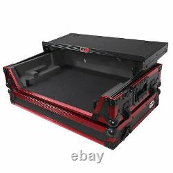 ProX XS-RANEONE WLTFRLED Flight Case for Rane One with Sliding Laptop Shelf (RED)