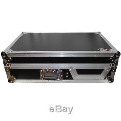 ProX XS-TMC1012W Flight Case with Wheels for Single Turntables+10/12 DJ Mixers
