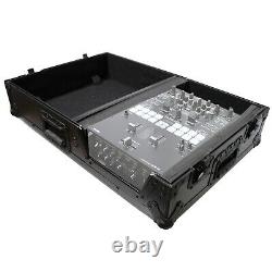 ProX XS-TMC1012WBL Turntable in Battle Mode & Single 10/12 Mixer Coffin Case i