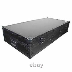 ProX XS-TMC1012WLTFBTLBL Flight Coffin Case For Rane 72 Mixer and 2 Turntables