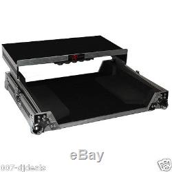 ProX XS-UXLT Universal DJ controller Flight case road ready Laptop Shelf Numark