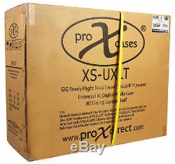 ProX XS-UXLT Universal Hard DJ Controller Travel Case 4 VCI400/VMS4/Mixtrack etc