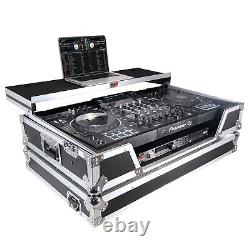 ProX XS-XDJXZ WLT Hard Flight Road Case+Laptop Shelf+Wheels 4 Pioneer DJ XDJ-XZ
