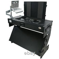 ProX XS-ZTABLEBL CTRL DJ Z-Table Workstation With wheels Fits Pioneer DDJ-1000/SX3