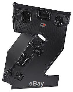 ProX XS-ZTABLEBL Portable Z-Style DJ Table Flight Case withHandles+Wheels