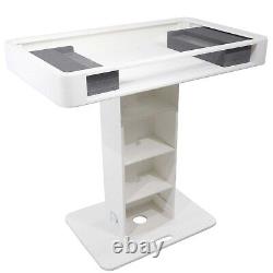 ProX XZF-DJCT W CASE Control Tower with Laptop Stand, and Travel Cases White