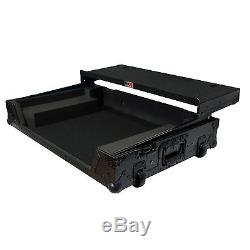 ProX fits DENON MCX8000 Flight Road Case With Sliding Laptop Shelf and Wheels